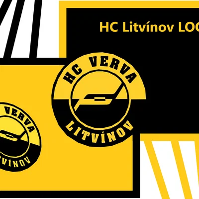 Mô hình logo 3D đội khúc côn cầu HC Verva Litvínov sắc nét