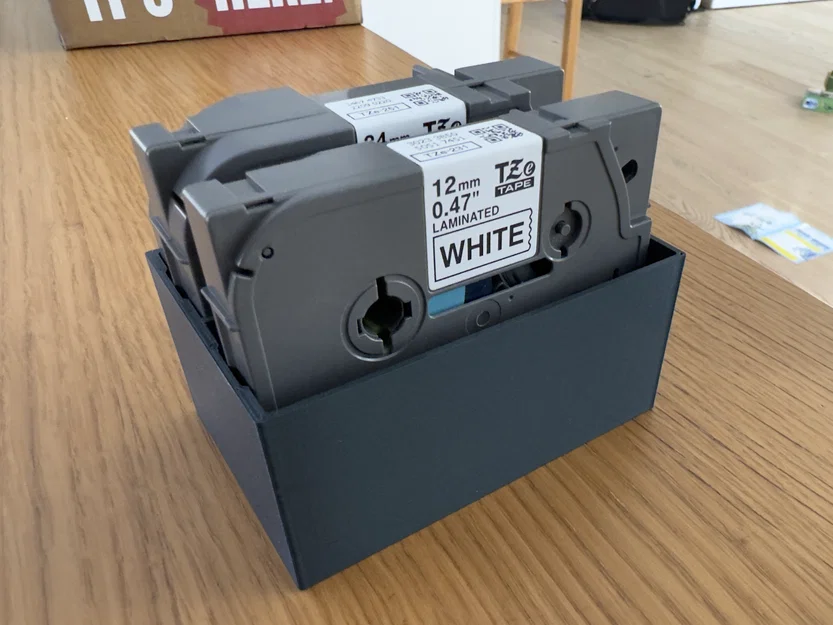 Khay đựng băng nhãn Brother TZe (Brother TZe Tape Holder) gọn gàng - Image 1