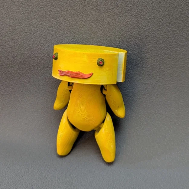 Articulated Stinky Cheese Man (mô hình khớp bấm) - Image 1