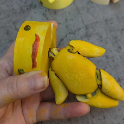Articulated Stinky Cheese Man (mô hình khớp bấm)