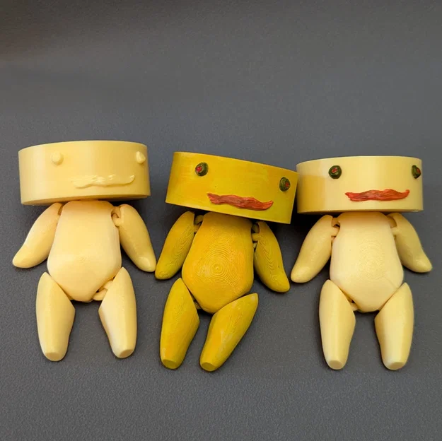 Articulated Stinky Cheese Man (mô hình khớp bấm) - Image 3
