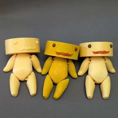 Articulated Stinky Cheese Man (mô hình khớp bấm)