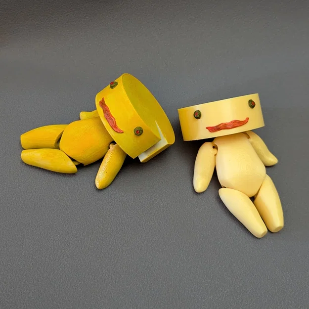 Articulated Stinky Cheese Man (mô hình khớp bấm) - Image 4