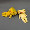 Articulated Stinky Cheese Man (mô hình khớp bấm) - Thumbnail 4