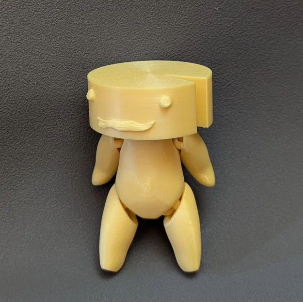 Articulated Stinky Cheese Man (mô hình khớp bấm) - Image 5