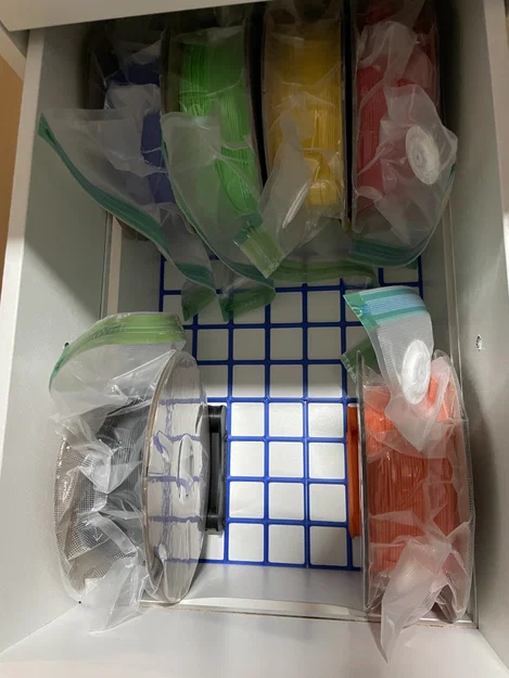 Khay Đựng Cuộn Nhựa IKEA ALEX Gridfinity - Image 1