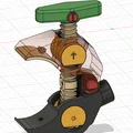 Kẹp với trục ren trái/phải đặc trưng (Clamp with Distinctive Threaded Shaft) - Thumbnail 3