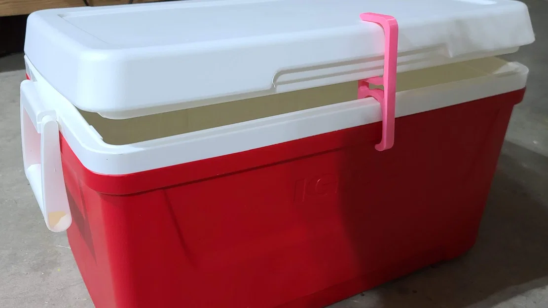 Cooler Lid Keeper – Dụng cụ giữ nắp thùng giữ lạnh mở khi cất - Image 1