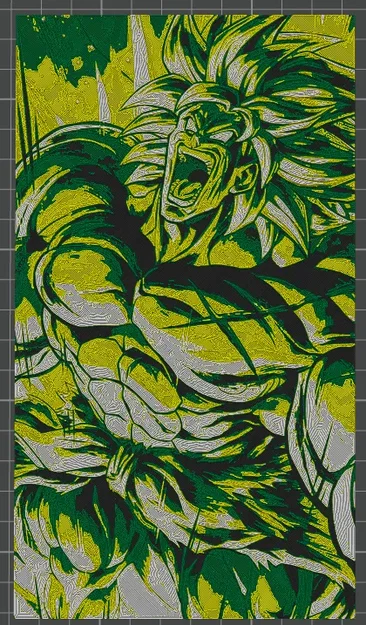 Hueforge Broly - Image 2