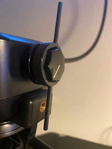 Cần gạt tinh chỉnh tụ điện 3D cho ăng-ten magnetic loop AL-705 - Image 3