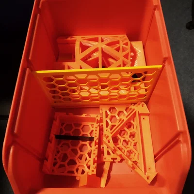 Trenngitter Stapelbox