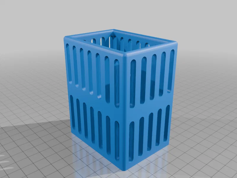 Ống cắm bút hình chữ nhật (Rectangular Pen pot) - Image 2