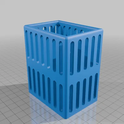 Ống cắm bút hình chữ nhật (Rectangular Pen pot)