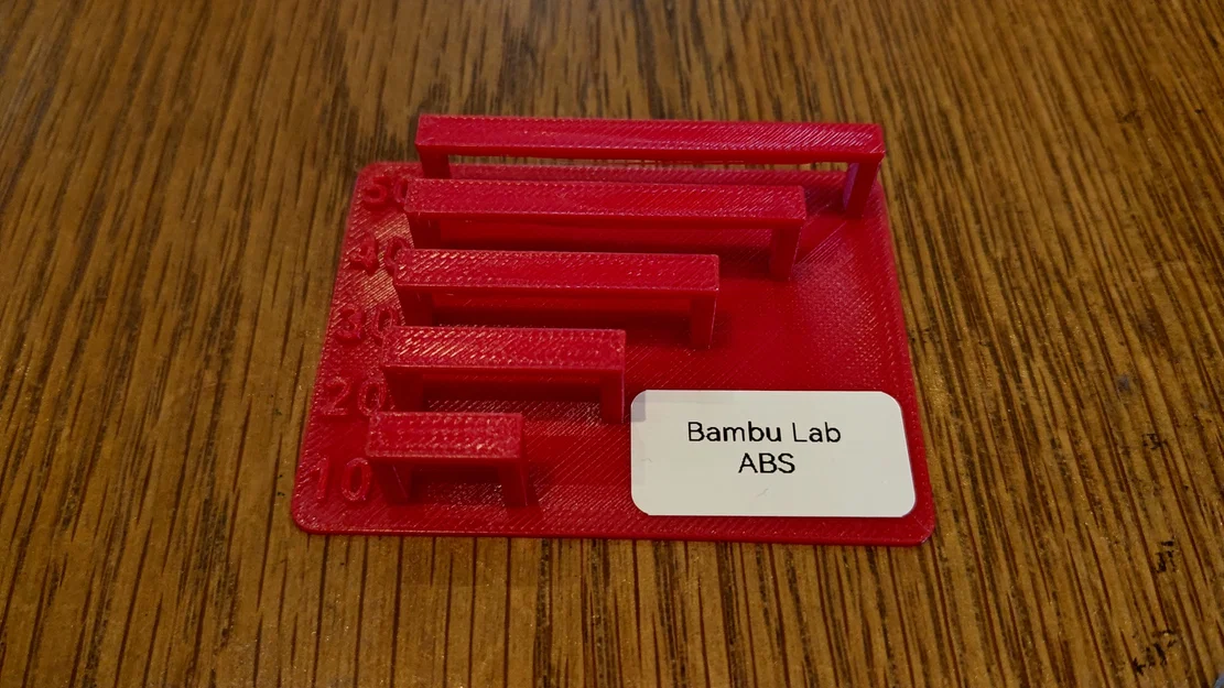 Mô hình test khả năng in bắc cầu (Bridging Test) 3D cho máy in - Image 1