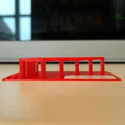 Mô hình test khả năng in bắc cầu (Bridging Test) 3D cho máy in
