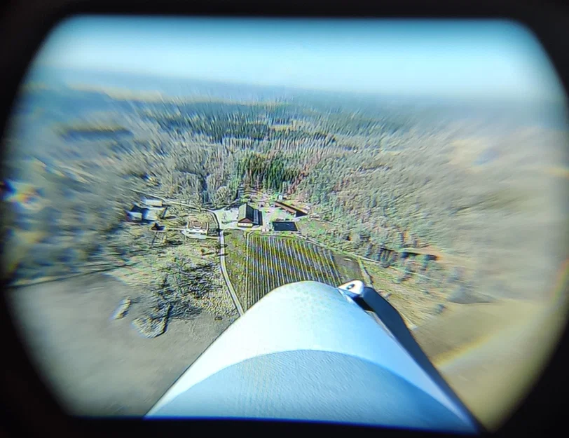 Gá DJI Caddx Vista trên máy bay FMS ASW-17 - Image 5