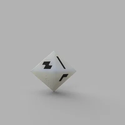 Xúc xắc 8 mặt D8 cho trò chơi Balance Tetris độc đáo