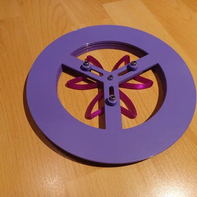 Giá đỡ spool ngang đa năng (kiêm mâm xoay lazy susan)