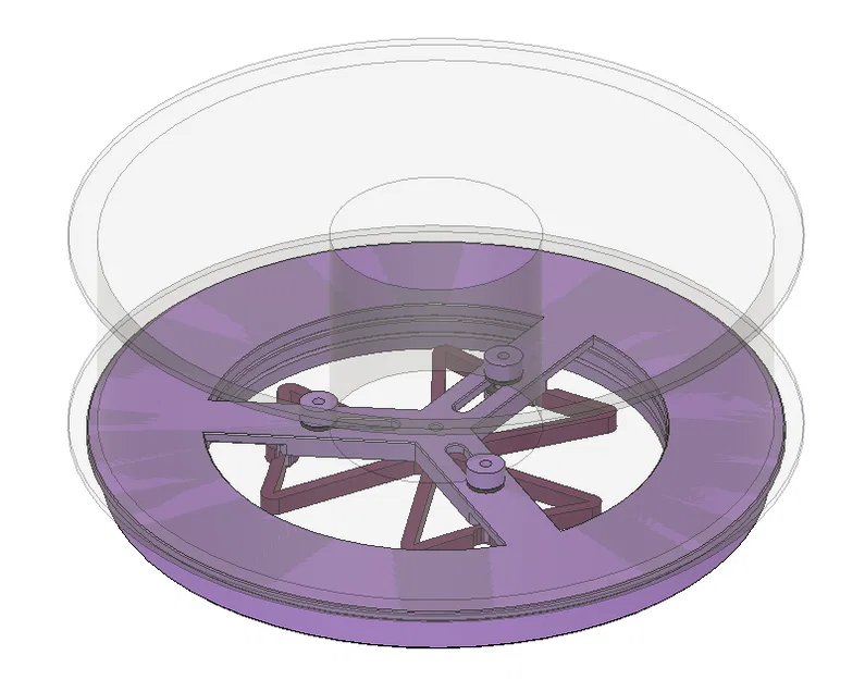 Giá đỡ spool ngang đa năng (kiêm mâm xoay lazy susan) - Image 2