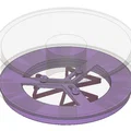 Giá đỡ spool ngang đa năng (kiêm mâm xoay lazy susan) - Thumbnail 2