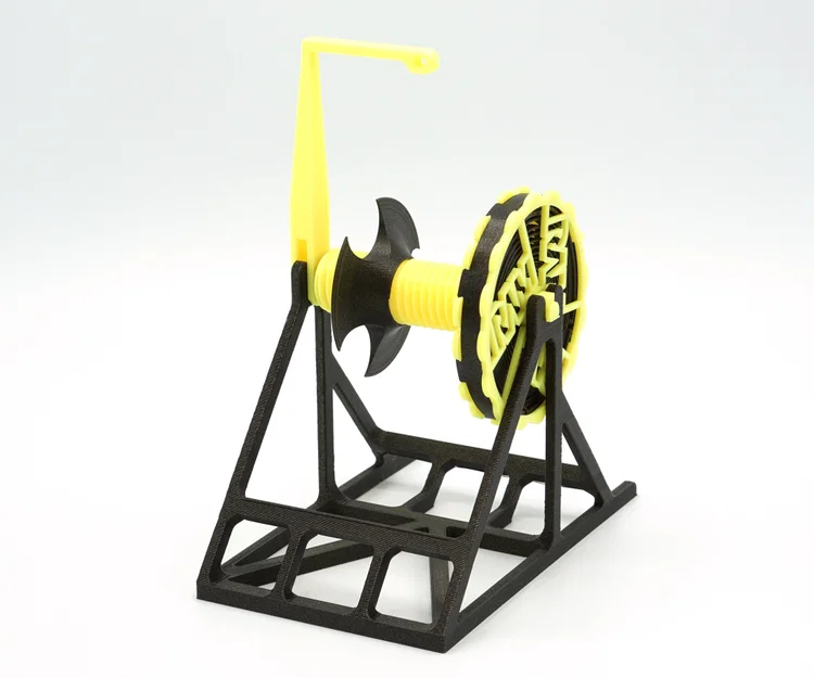 Giá đỡ cuộn filament tự thu Universal Auto‑Rewind (Single color) - Image 1