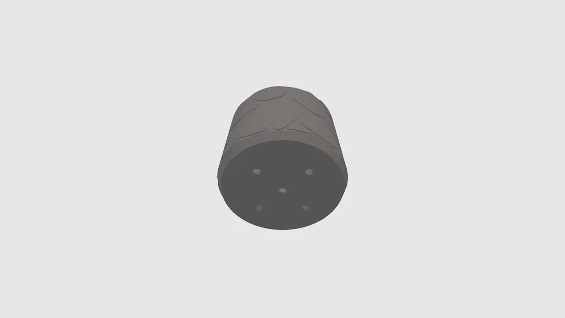 Chậu cây nhỏ họa tiết đá kèm khay hứng nước (Small Plant Pot) - Image 3