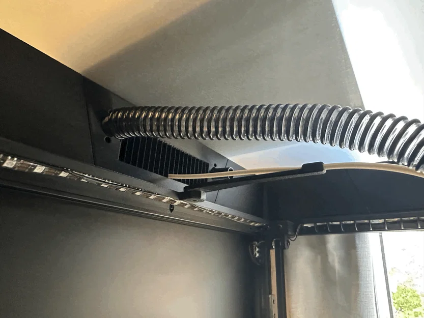 Thanh LED 400mm tích hợp giá đỡ ống dẫn Bowden cho máy in Voron - Image 1