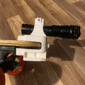 Ngàm gắn đèn pin cho longboard (deck 14mm–18mm) - Thumbnail 2
