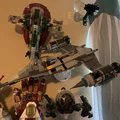 Giá treo tường 3D cho phi thuyền LEGO Star Wars N-1 Starfighter 75325 - Thumbnail 2