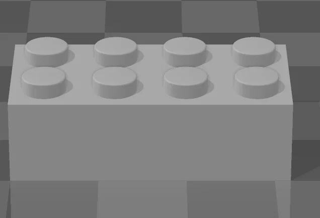 Viên gạch Lego 2x4 (2x4 Lego Brick Toy Block) - Image 1