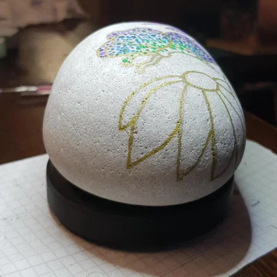 Bàn xoay Dot-Painting (phẳng) dùng vòng bi