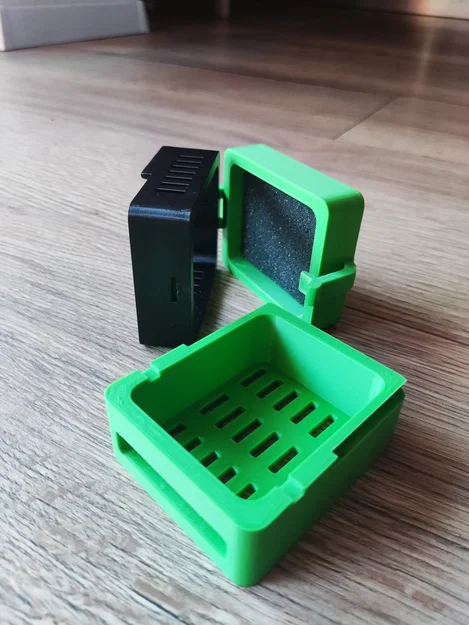 Hộp bảo vệ bộ sạc đôi GoPro - Thiết kế in 3D nhỏ gọn, chắc chắn - Image 2
