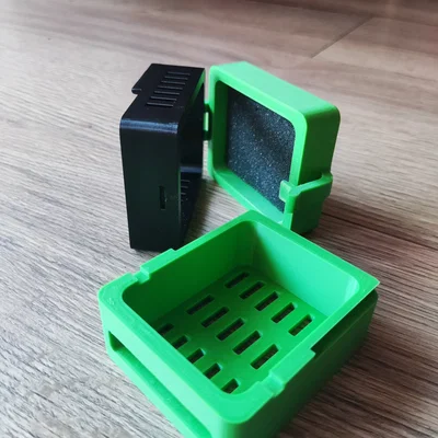 Hộp bảo vệ bộ sạc đôi GoPro - Thiết kế in 3D nhỏ gọn, chắc chắn