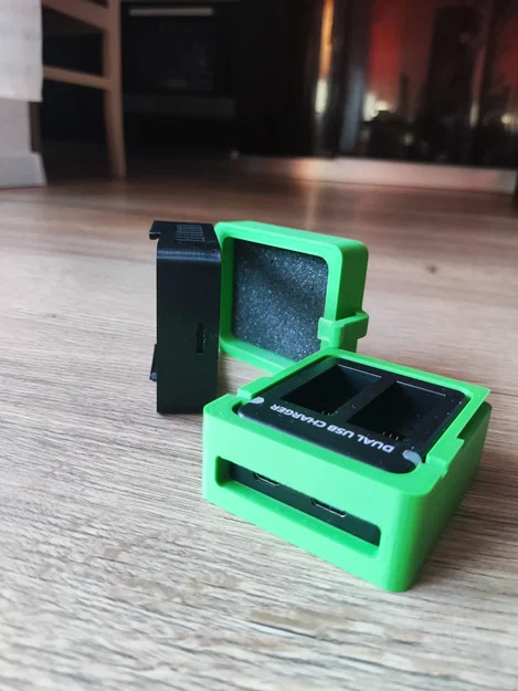 Hộp bảo vệ bộ sạc đôi GoPro - Thiết kế in 3D nhỏ gọn, chắc chắn - Image 3