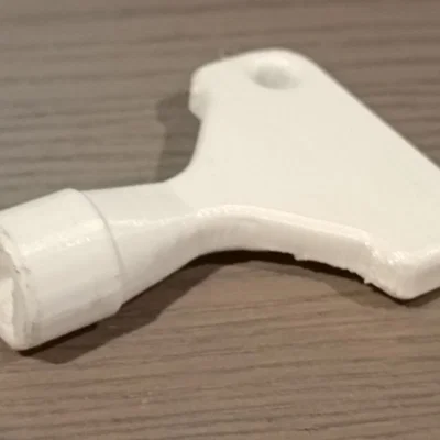 Chìa khóa 3D vặn van nước đầu vuông 8mm tiện lợi