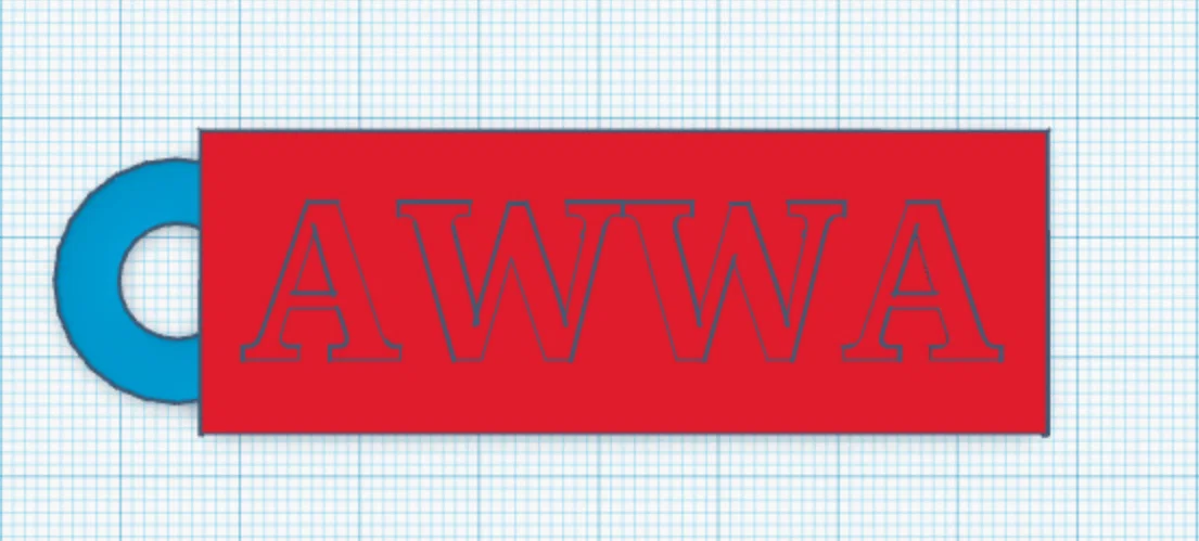 Mô hình thẻ tên AWWA (Tag) độc đáo cho đồ dùng cá nhân - Image 1