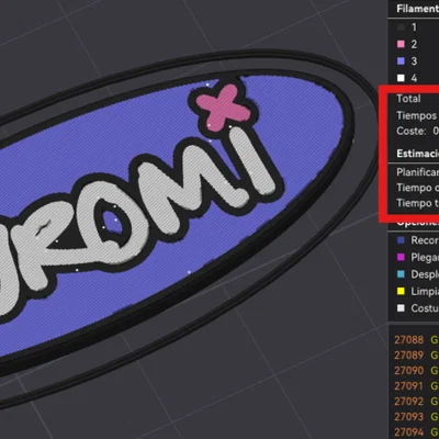 Mẫu móc khóa Kuromi in 3D cá tính - Hướng dẫn in đa màu