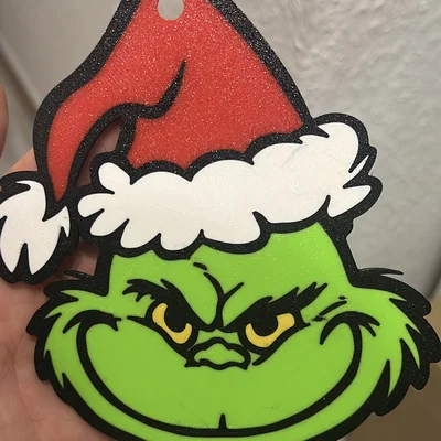 Mô hình Grinch treo trang trí Giáng sinh in 3D cho MMU