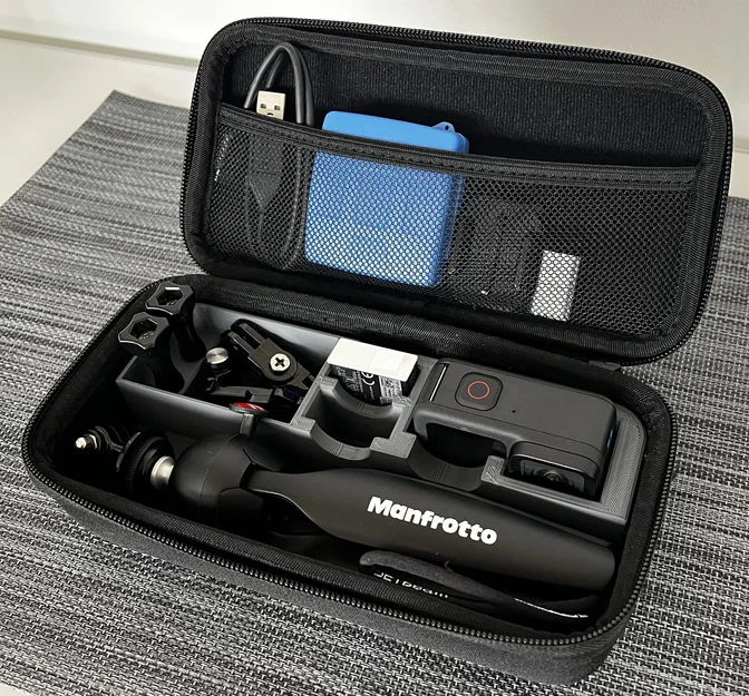 GoPro Hero 9/10/11 – Hard Shell Case Organizer (Khay sắp xếp hộp cứng) - Image 1