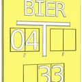 Bảng Schieberschild “Bier Zapfstelle” – Marker Plate “Beer” cho van - Thumbnail 1