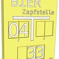 Bảng Schieberschild “Bier Zapfstelle” – Marker Plate “Beer” cho van - Thumbnail 2