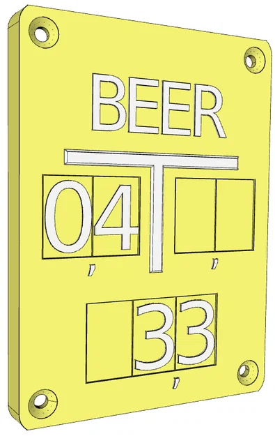 Bảng Schieberschild “Bier Zapfstelle” – Marker Plate “Beer” cho van - Image 3