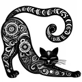 Bộ sưu tập mô hình 3D Cats: Móc khóa, lót ly và trang trí nghệ thuật - Thumbnail 1