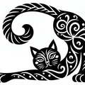 Bộ sưu tập mô hình 3D Cats: Móc khóa, lót ly và trang trí nghệ thuật - Thumbnail 2