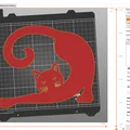 Bộ sưu tập mô hình 3D Cats: Móc khóa, lót ly và trang trí nghệ thuật - Thumbnail 8
