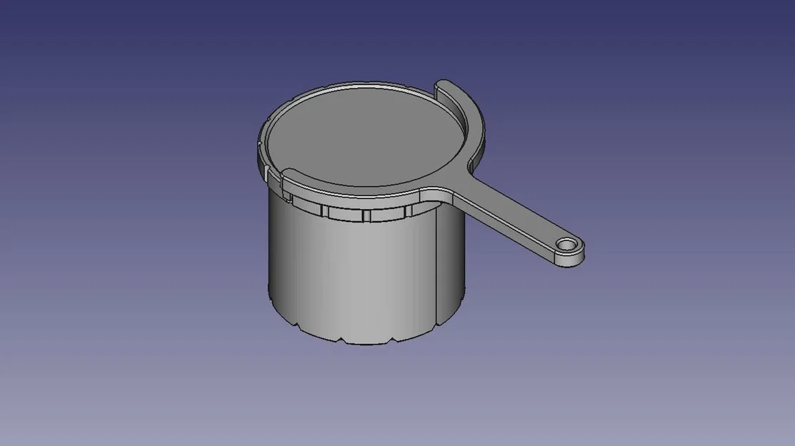 Hộp chứa lớn kèm nắp & wrench mở nắp - Image 2