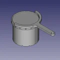 Hộp chứa lớn kèm nắp & wrench mở nắp - Thumbnail 2