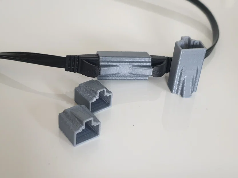 Nắp bảo vệ / Coupler RJ45 Ethernet mỏng (Slim) chống gãy lẫy - Image 1
