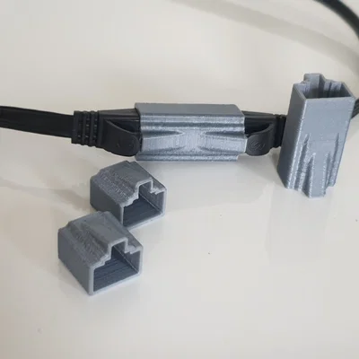 Nắp bảo vệ / Coupler RJ45 Ethernet mỏng (Slim) chống gãy lẫy