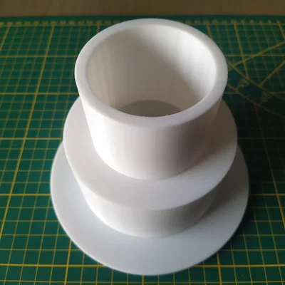 Thu côn ống thông gió 150mm xuống 60mm (Vent reduction 150/60mm)